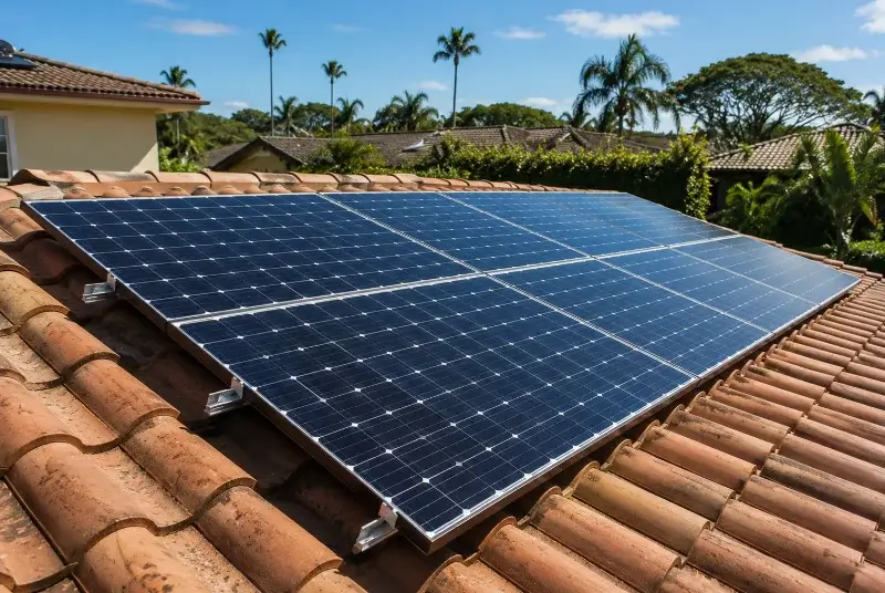 Installation de panneaux solaires à Lupstein